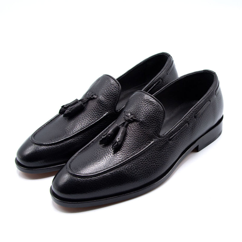 Tassel Loafer in Schwarz