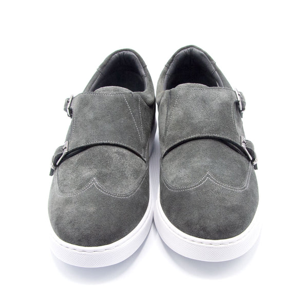 Business Sneaker Suede in Grau