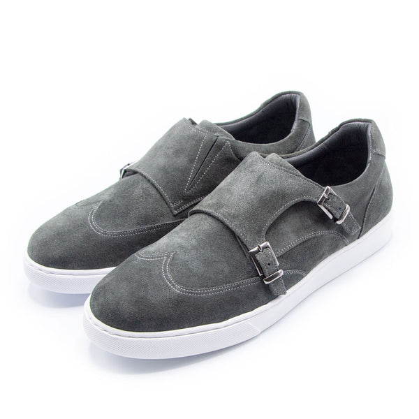 Business Sneaker Suede in Grau