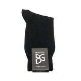 Feine Socken aus 100 % Baumwolle mit kleinem Wabenmuster in Schwarz von BGENTS gelegt