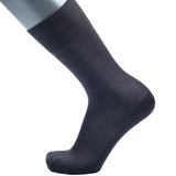 Socken aus 100 % merzerisierte Baumwolle uni in Grau - BGENTS