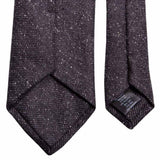 Krawatte aus Wolle-/Seiden-Gemisch in Grau von BGENTS Rückseite